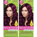 Neva Color 6.20 2'li Orkide Moru Krem Saç Boyası