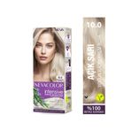 Neva Color INTENSIVE 10.0 AÇIK SARI Kalıcı Krem Saç Boyası Seti