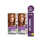 Neva Color INTENSIVE 2'Lİ SET 7.32 BAL KUMRAL Kalıcı Krem Saç Boyası Seti