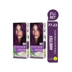 Neva Color INTENSIVE 2'Lİ SET 77.22 AMETİST Kalıcı Krem Saç Boyası Seti