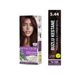 Neva Color INTENSIVE 5.44 BUZLU KESTANE Kalıcı Krem Saç Boyası Seti