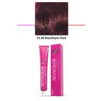 Neva Color Premium 55.46 Büyüleyici Kızıl - Kalıcı Krem Saç Boyası 50 G Tüp RT-RYL-1NC1089-5546