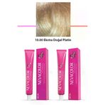 Neva Color TYC39372C745FE33AE3473600 2 Li Set Premium 10.00 Ekstra Doğal Platin - Kalıcı Krem Saç Boyası 2 X 50 G Tüp