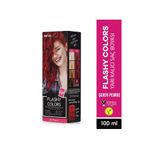Neva Flashy Colors (Vegan) Şeker Pembe Direkt Uygulanan Yarı Kalıcı Saç Boyası 100ML