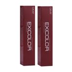 Neva Kozmetik Exicolor 6.08 Koyu Kumral Kum Beji 60 ml 2'li Saç Boyası