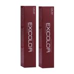 Neva Kozmetik Exicolor 7.08 Kumral Kum Beji 60 ml 2'li Saç Boyası