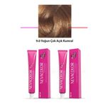 Neva Kozmetik Exicolor 9.0 N Çok Açık Kumral Doğal 60 ml 2'li Saç Boyası