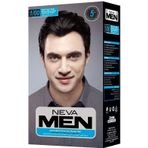 Neva Men 1-00 Doğal Yoğun Siyah Amonyaksız Krem Saç Boyası Seti