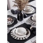 Neva N3275 Marble Plus Hibrit 24 Parça 6 Kişilik Yemek Takımı