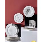 Neva N3276 Berry Hibrit 24 Parça 6 Kişilik Yemek Takımı