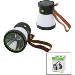 Neva Prime 2in 15W+360°SMDEL Feneri Solar- USB Şarj Powerbank 500LM Işık Ayarı Flaşör Suni Deri Kulp PT-8151 (5361)