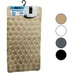 Neva Prime Dikdörtgen - Plastik Kabartma Çiçek Desen- Renkli 92PCS Vantuz Kaydırmaz Banyo- Küvet Paspas 36X67CM (5361)