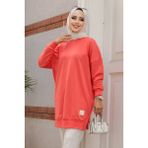Neva Style Mercan Tesettür Tunik 30644MR