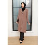 Neva Style - Vizon Tesettür Blazer Ceket 56950v