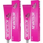 Nevacolor 9 Çok Açık Kumral 2x50 ml Tüp Saç Boyası