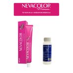 Nevacolor Premium Neva Color 4.4 Orta Kestane Saç Boyama Seti