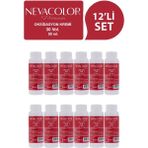 Nevacolor Premium Nevacolor Oksidasyon Kremi %9 (30V) 50ML (12'li Set) Oksidan