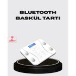 Nevamel Akıllı Dijital Baskül – Bluetooth Bağlantılı 8 Ölçüm Verili Akıllı Vücut Analiz Tartısı