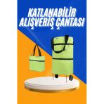 Nevamel® Alışveriş Çantası Katlanabilir Pazar Arabası Tekerlekli Pazar Arabası Katlanabilir
