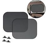 Nevamel Ally Araç Oto Yan Cam Vantuzlu Güneşlik Kalkan 2 Adet 36X44cm
