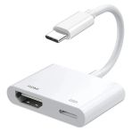 Nevamel Ally İphone 15 Type-C To Type-C + Hdmı Çevirici Kablo Dijital Av Adaptörü-(5775)