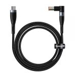Nevamel Baseus Zinc Manyetik Type-C To Dc Round (79X55mm) Lenovo Laptop Şarj Kablosu 100W 2M-(5775)