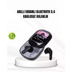 Nevamel® Bluetooth 5.4 Kulaklık – Gürültü Engelleme Ve Akıllı Ekranlı Şarj Kutusu