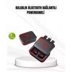 Nevamel Bluetooth Powerbank Kulaklık – Kablosuz Uzun Pil Ömrü Dokunmatik Ve Yüksek Ses Kalitesi