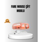 Nevamel Çift Modlu Kablosuz Bluetooth 5.0 + 2.4ghz Mouse – 3 Cihaz Bağlantılı Hızlı Geçiş Düğmeli - Çok Renkli