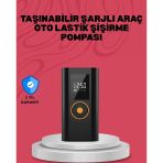 Nevamel® Çok Amaçlı Dijital Lastik Pompası Araç Bisiklet Top Uyumlu