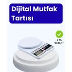 Nevamel Dijital Mutfak Terazisi 10KG Kapasiteli 1g Hassasiyetli