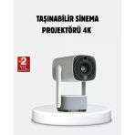 Nevamel® Hd 720P Projeksiyon Cihazı – Geniş Ekran 10.000 Saat Ampul Ömrü Ev Sineması Deneyimi