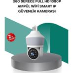 Nevamel® Kablosuz 360° Döner Başlıklı Full Hd Güvenlik Kamerası - Standart