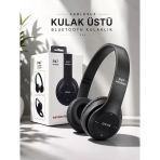 Nevamel® Kulak Üstü Tf Kart Ve Aux Destekli Ergonomik Bluetooth Kulaklık