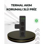 Nevamel® Masa Üstü Çoklu Priz Usb Ve Type-C Çıkışlı Güç Dağıtıcı