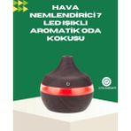 Nevamel Prizden Çalışan Sessiz Ultrasonik Hava Nemlendirici Difüzör - Çok Renkli