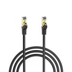 Nevamel® S-Lınk Mm-Cat703 Cat7 Patch 3Mt Gold Uçlu Ftp Cca Ağ Bağlantı Kablosu (Siyah)(1923)