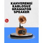 Nevamel® Şarjlı Mini Retro Radyo Bluetooth Hoparlör Çoklu Bağlantı Seçenekli