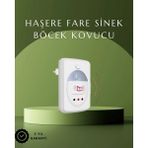 Nevamel Ultrasonik Ses Dalgalarıyla Kimyasalsız Fare ve Böcek Kovucu Cihaz