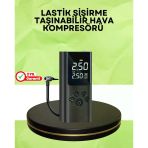 Nevamel® Usb Şarjlı Taşınabilir Hava Kompresörü Dijital Ekranlı