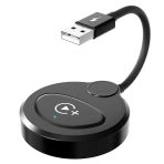 Nevamel Usb+Type-C Apple Kablosuz Wireless Carplay Adaptör Çevirici -Youtube Netflix Tiktok Video Yansıtıcı-(5775)