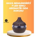 Nevamel Yoga ve Meditasyon Için Ultrasonik Hava Nemlendirici - Çok Renkli