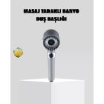 Nevamel® Yüksek Basınçlı Masajlı Duş Başlığı Su Tasarruflu