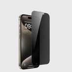 Nevarium Apple iPhone 15 Plus Ekran Koruyucu Hayalet Cam Tam Kaplayan