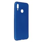 Nevarium Dtech Huawei P20 Lite Uyumlu Kılıf Yumuşak Dokulu Silikon Mavi
