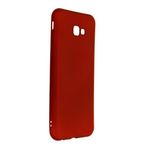 Nevarium Dtech Samsung Galaxy J4 Plus Uyumlu Kılıf Yumuşak Dokulu Silikon Bordo