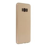 Nevarium Dtech Samsung Galaxy S8 Plus Uyumlu Kılıf Yumuşak Dokulu Silikon Gold