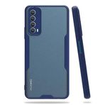 Nevarium Huawei P Smart 2021 Uyumlu Kılıf Arkası Mat Kamera Korumalı Silikon - Lacivert