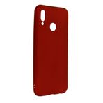 Nevarium Huawei P20 Lite Kılıf Yumuşak Dokulu Silikon Premium - Bordo