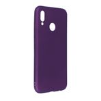 Nevarium Huawei P20 Lite Kılıf Yumuşak Dokulu Silikon Premium - Mürdüm
